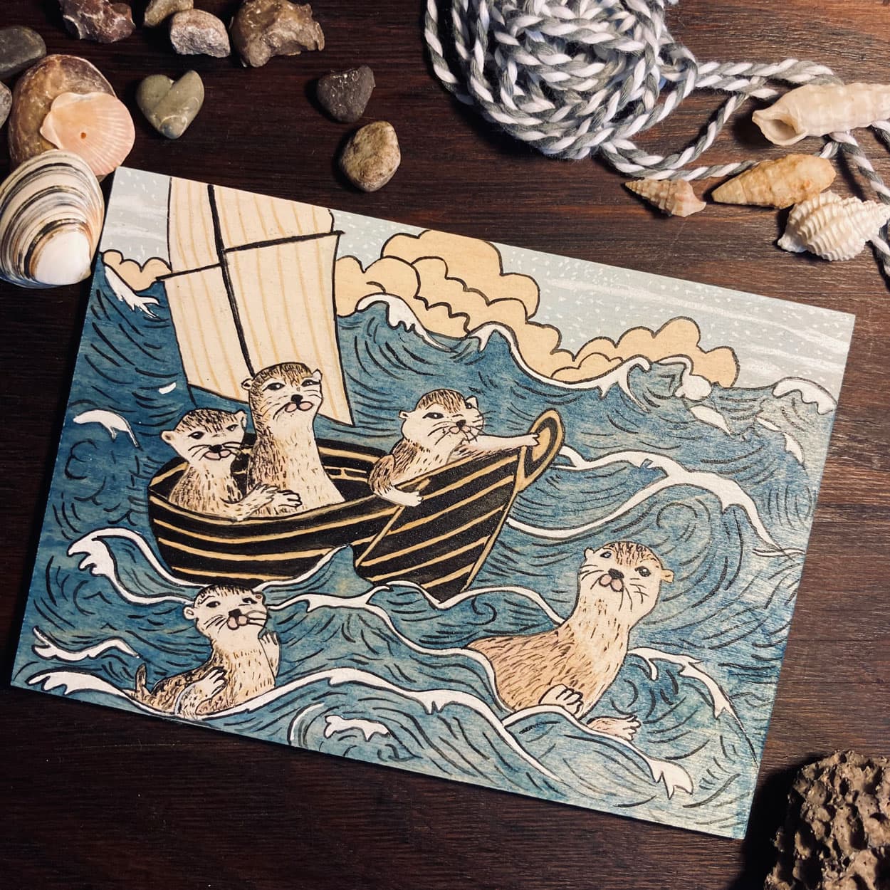 peinture à la tempera pour décorer une chambre d'enfant